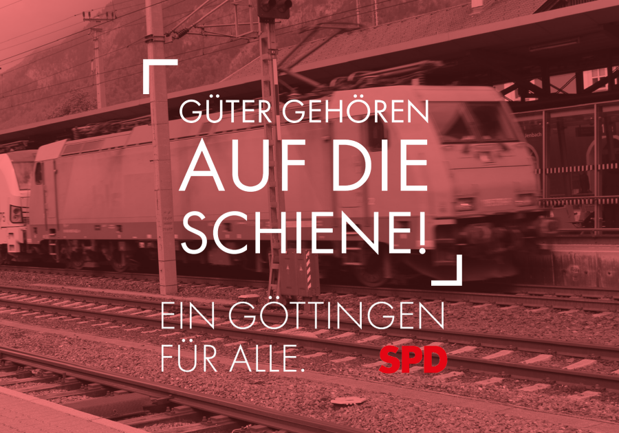 Güter gehören auf die Schiene