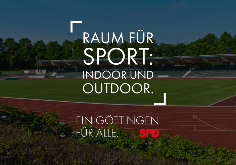 Raum für Sport: Indoor und outdoor